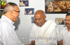 JD(S) Supremo  Deve Gowda visits Bishop’s House